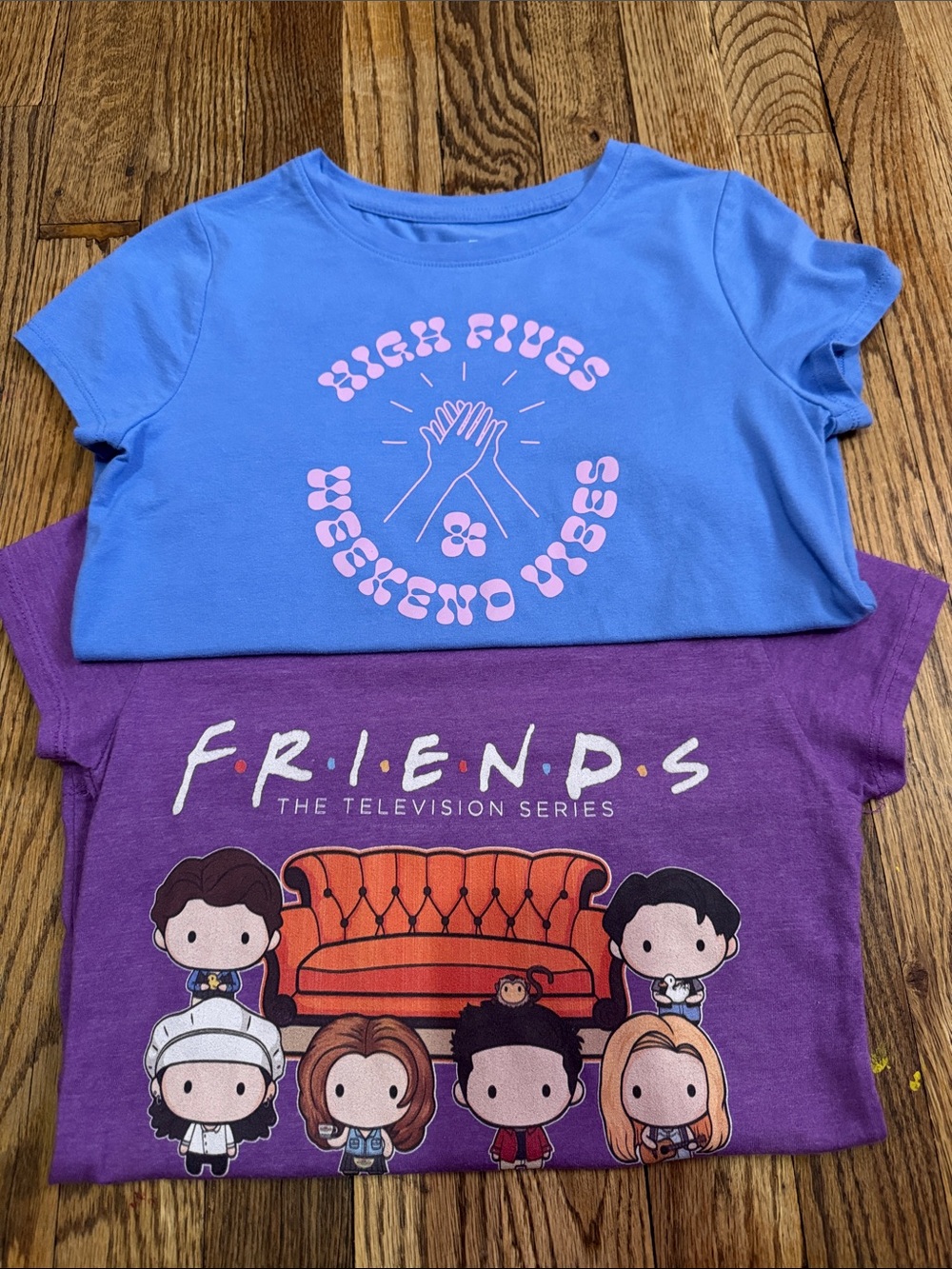 Blue Kids' 'High Fives Weekend Vibes' Graphic Tee & FRIENDS tee